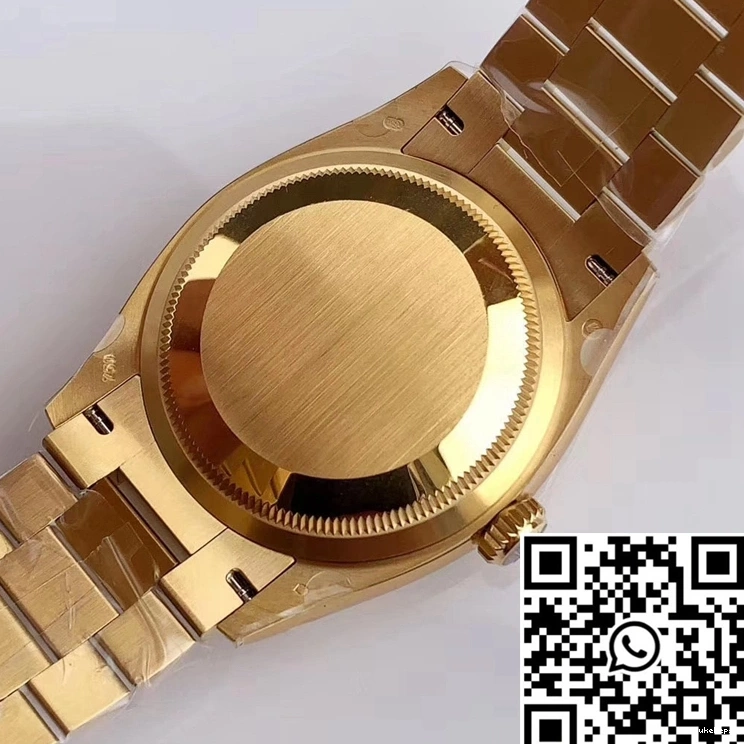 White Factory Day-Date Rolex Roman Time Scale M128238 EW Dial 0123